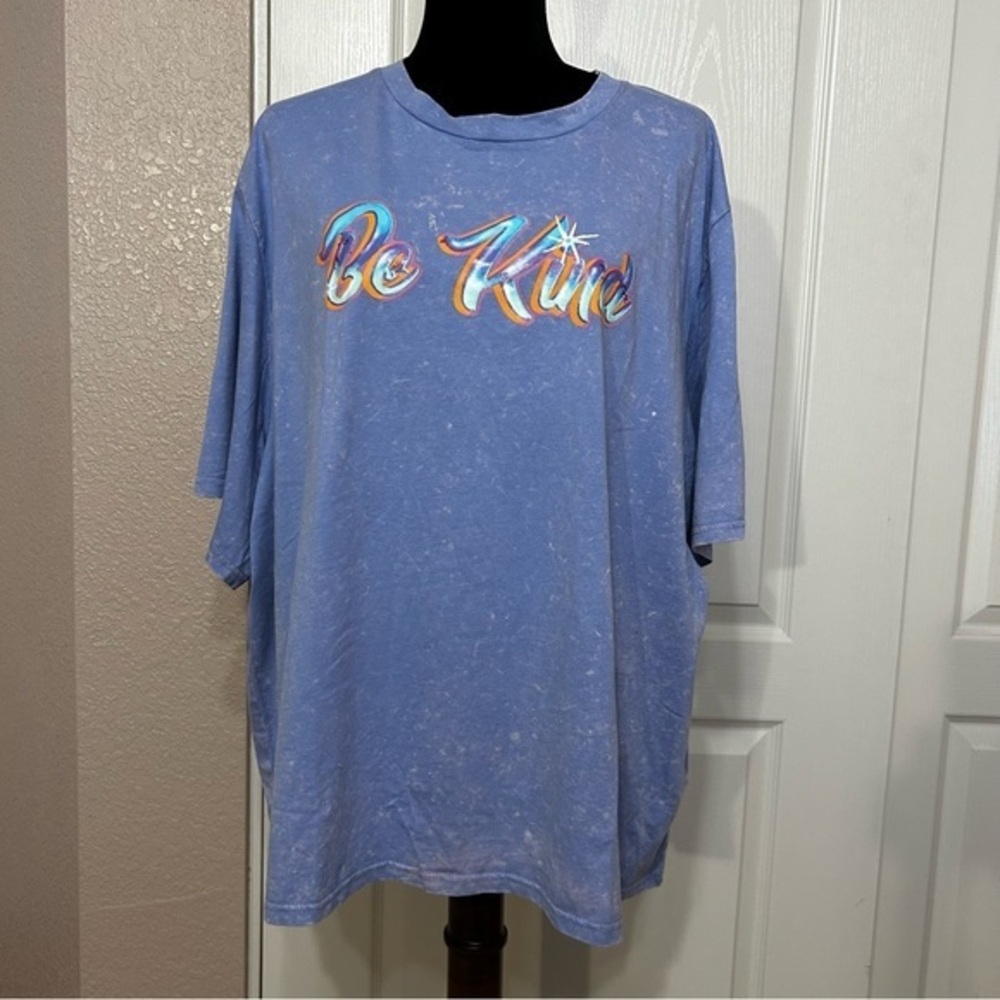 NWT‎ Kendall+Kylie Lavender Purple Be Kind T-Shirt Size 3X
